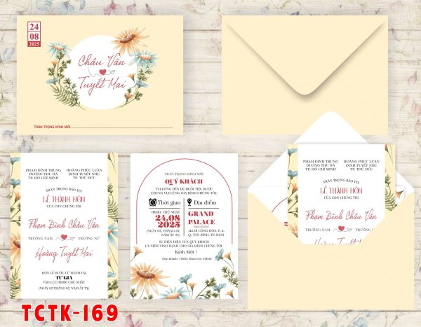 TCTK-169 Vàng Vòng hoa