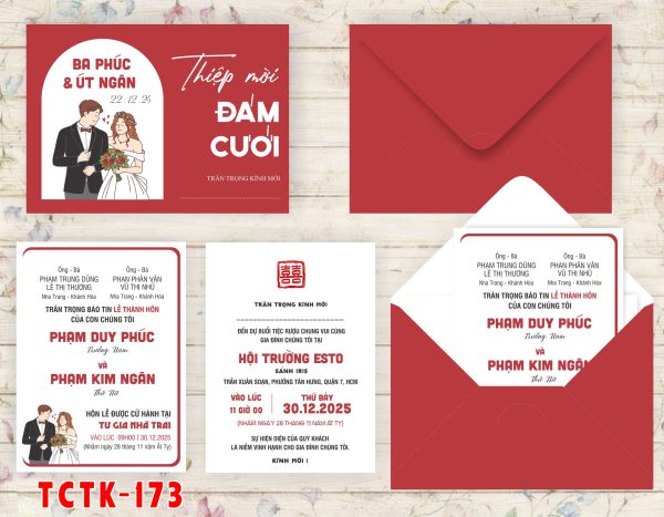 TCTK-173 Chibi dâu rể